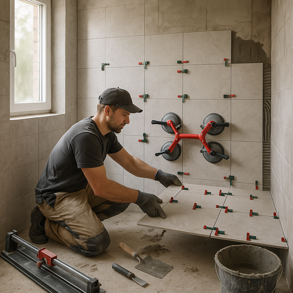 Carreleur mosaiste : métier, chantier, salaire et formation