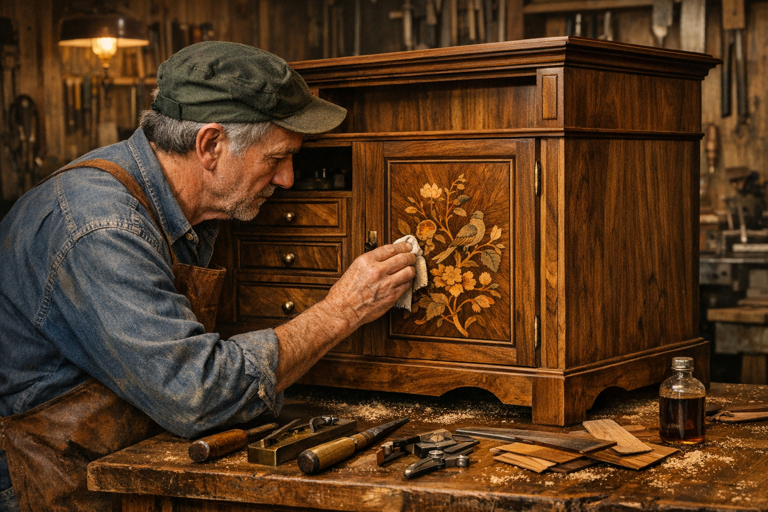 Le métier d'ébéniste : créer du mobilier d'exception à la main